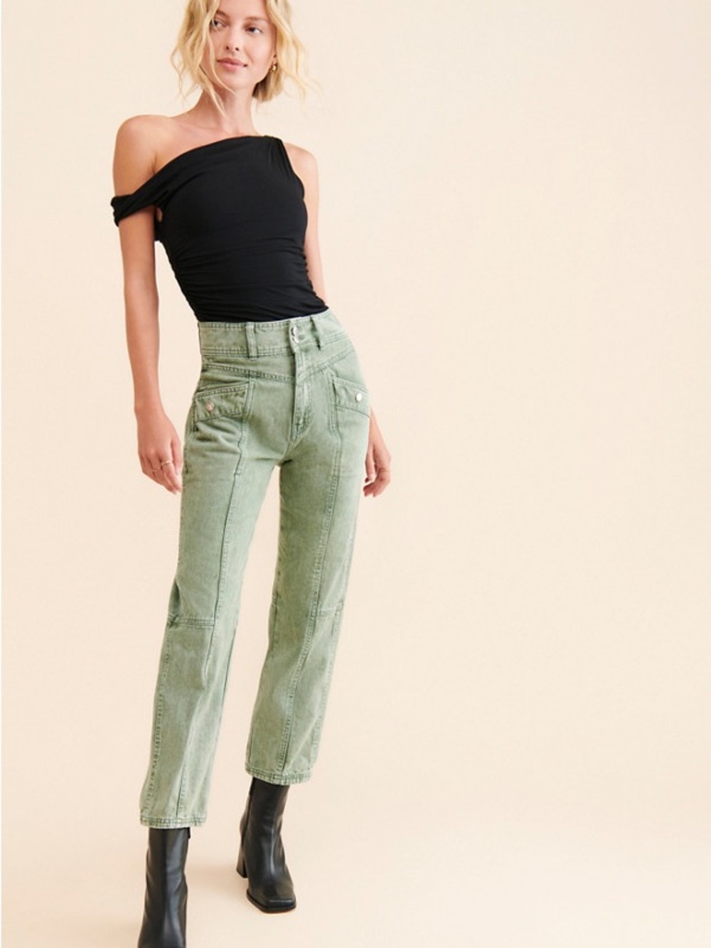 BDG UO Size 26 Yoke Straight Jeans